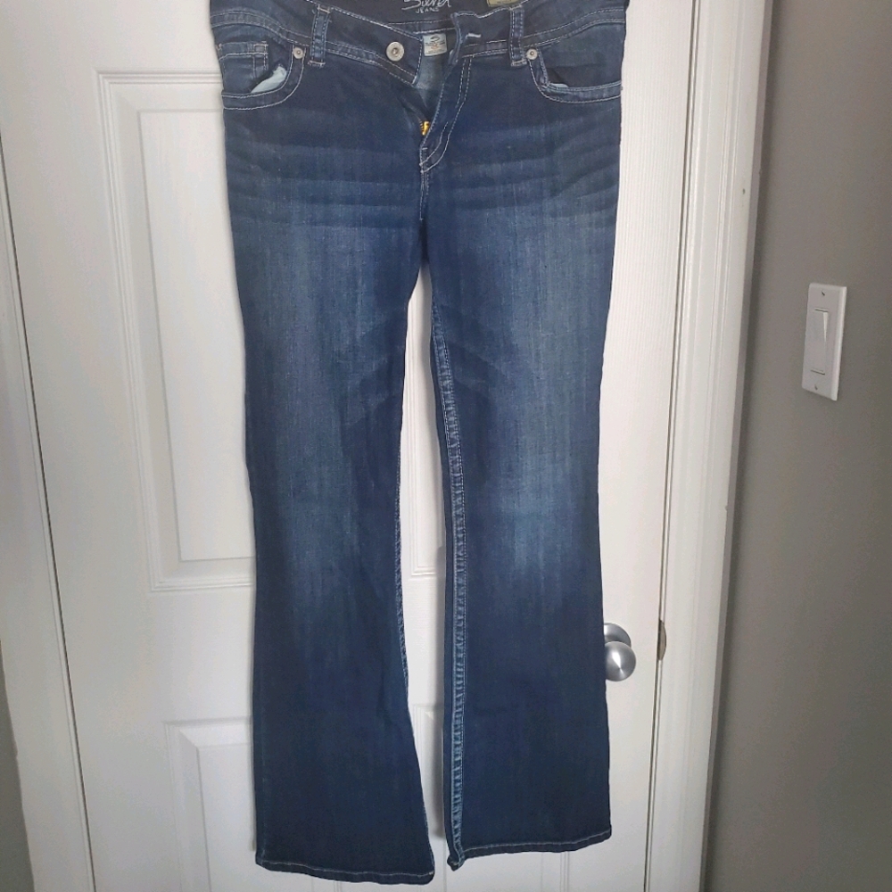 Silver jeans